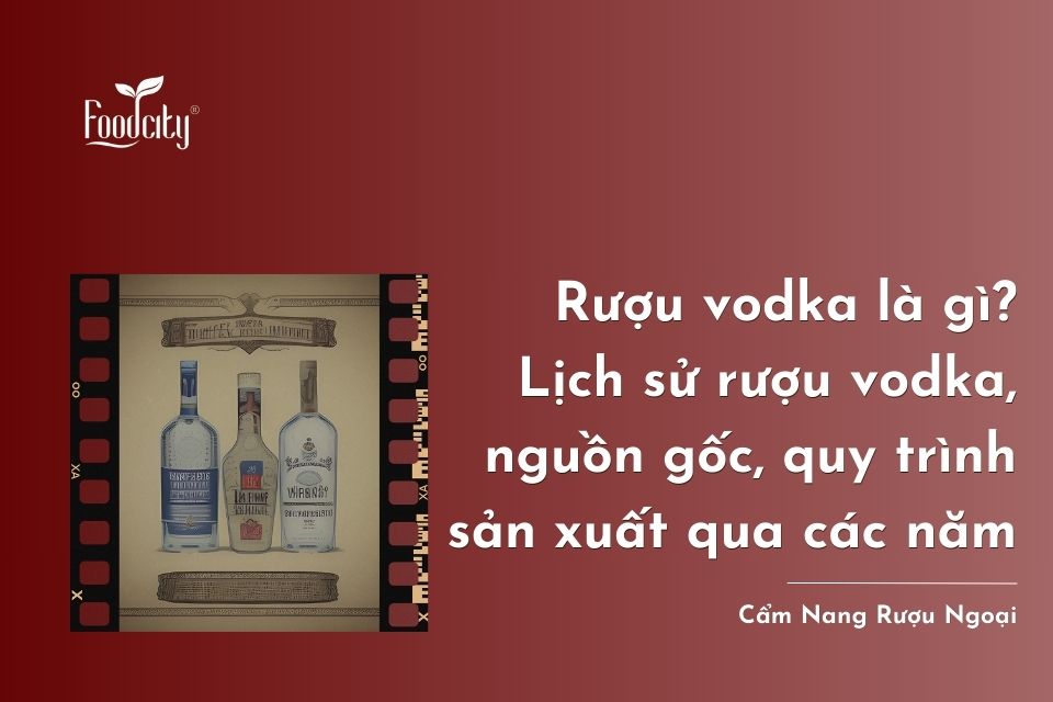 Rượu vodka là gì? Lịch sử rượu vodka, nguồn gốc, quy trình sản xuất qua các năm Rượu vodka là gì? Lịch sử rượu vodka, nguồn gốc, quy trình sản xuất qua các năm