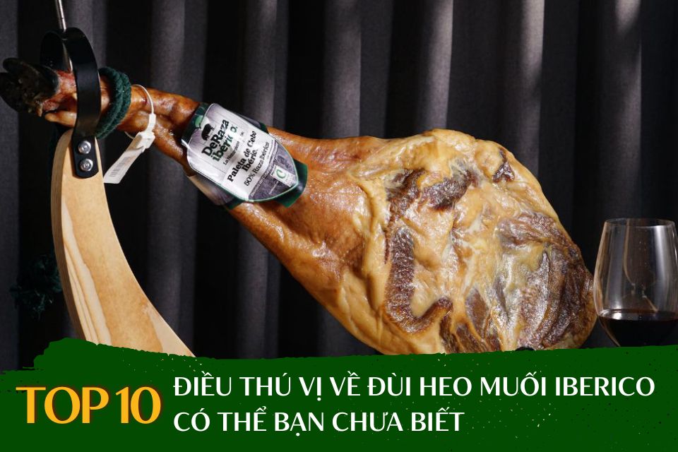 Top 10 điều thú vị về đùi heo muối Iberico mà bạn chưa biết