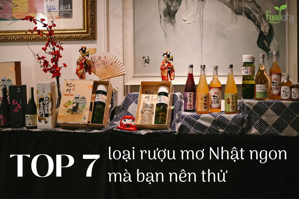 Top 7 loại rượu mơ Nhật ngon mà bạn nên thử