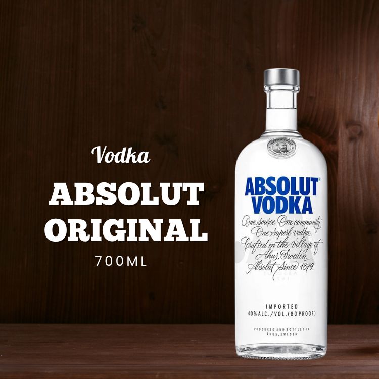 Rượu Absolut Original Vodka 700ml chính hãng