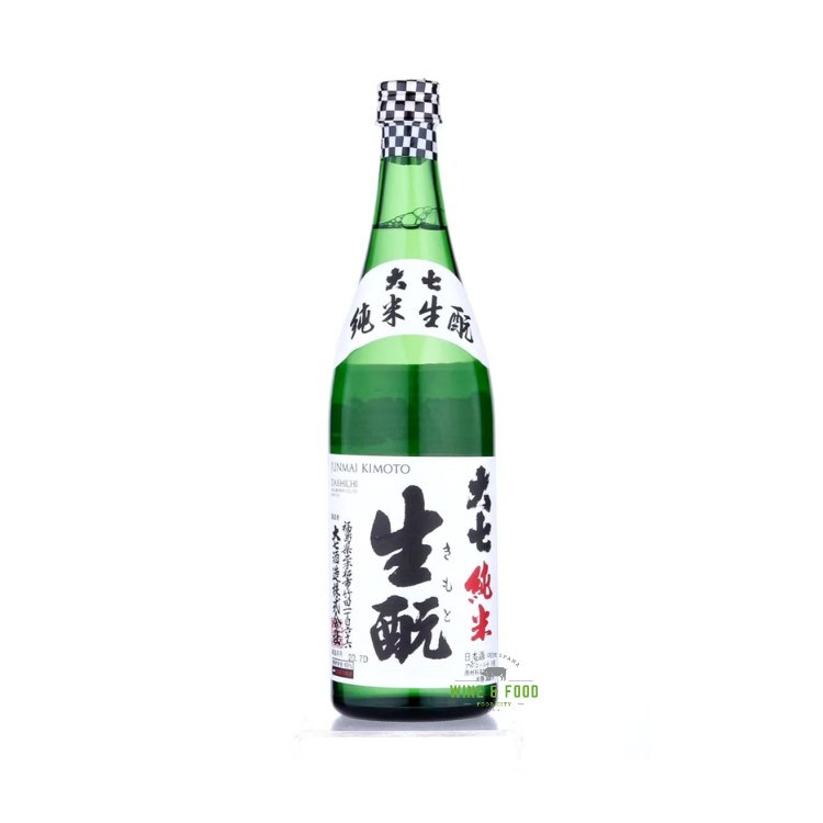 Rượu Sake Daishichi Junmai Kimoto Junmai Shu 720ml 15%