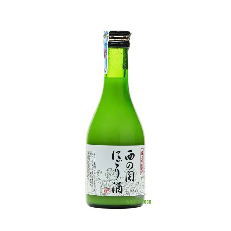 Rượu Sake Nishinoseki Nigori Zake 70 Futsushu 300ml 15%