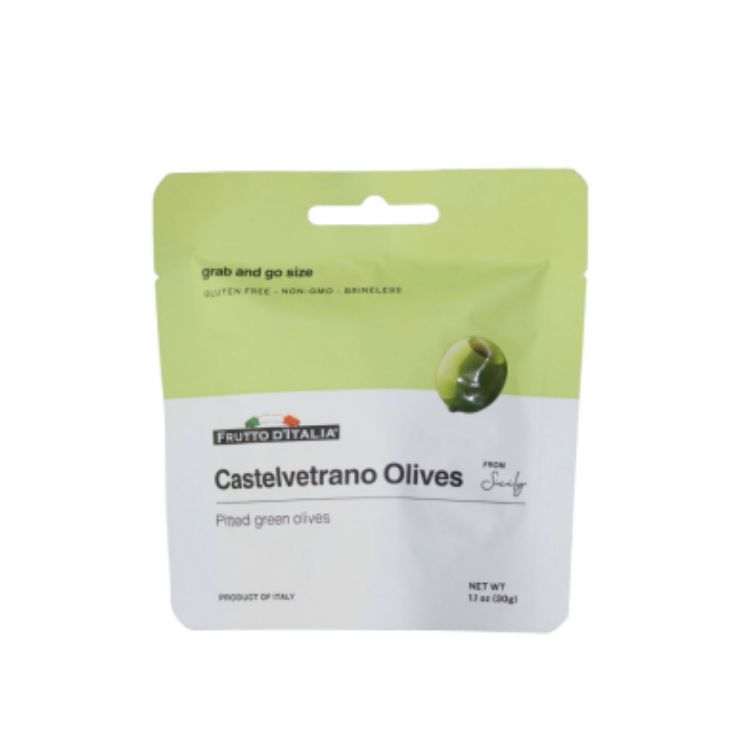 Oliu xanh tách hạt - Castelvetrano Olives Doypack 30 Gr