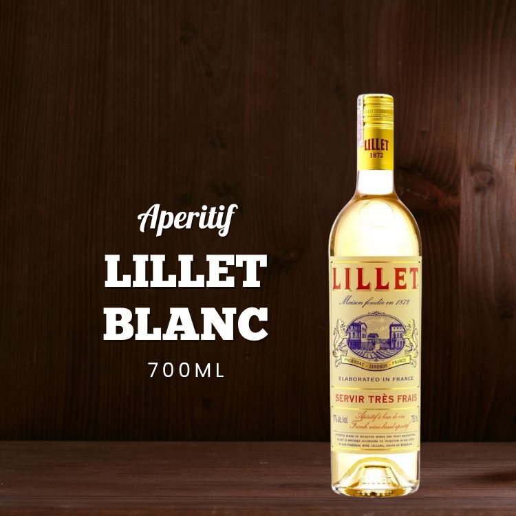 Rượu khai vị Aperitif Lillet Blanc 750ml chính hãng