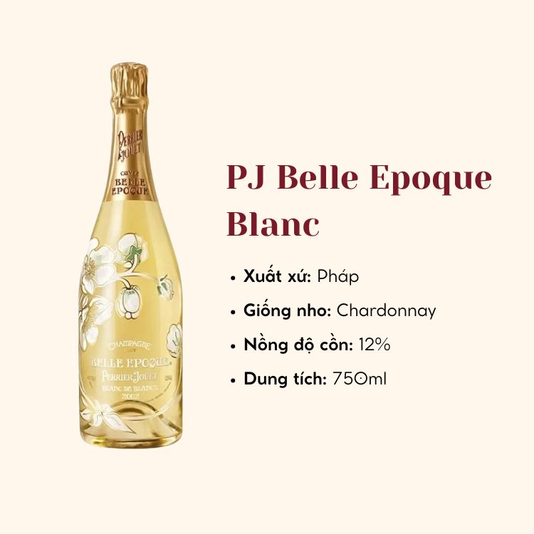 Champagne Perrier-Jouet Belle Epoque Blanc De Blancs