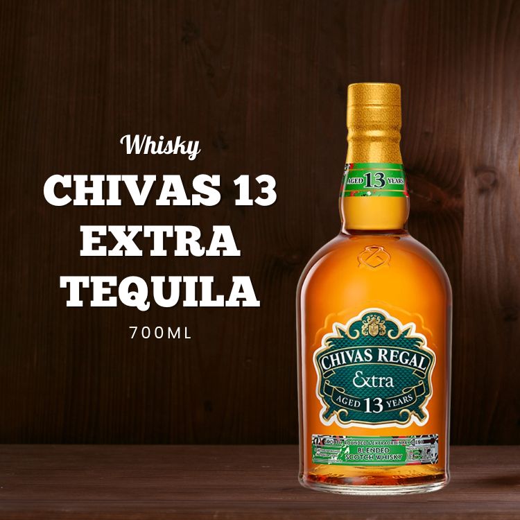 Chivas Regal Extra Aged 13 Years Tequila Cask Selection Blended Scotch Whisky