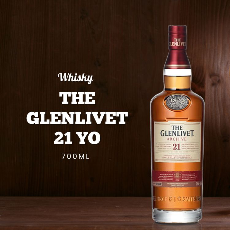 Rượu The Glenlivet 21 YO 700ml