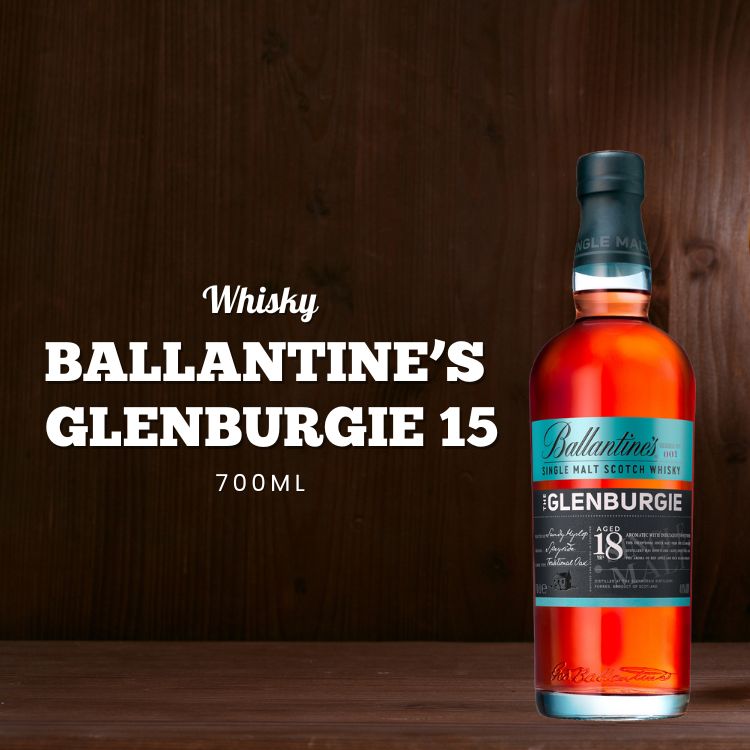 Rượu Ballantines Glenburgie 18 YO 700ml