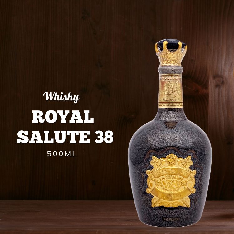 Royal Salute 38 Year Old Stone of Destiny 500ml 