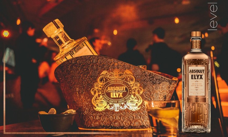absolut elyx vodka tặng sếp
