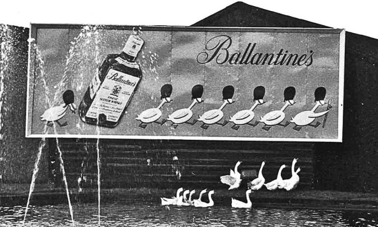 ballantines whisky những ngày đầu