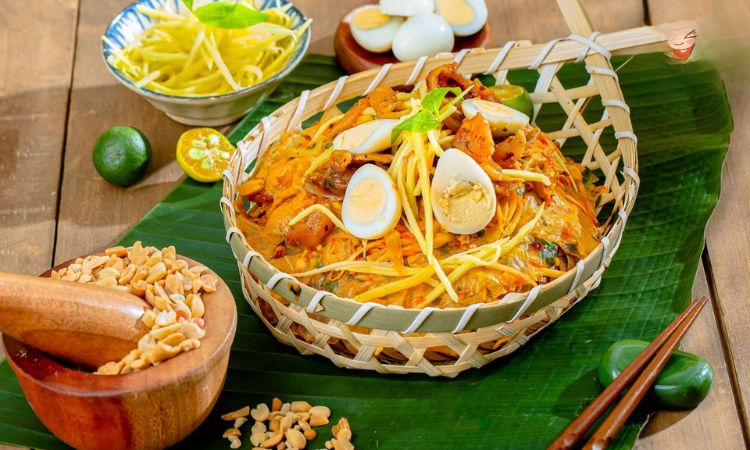 bánh tráng trộn