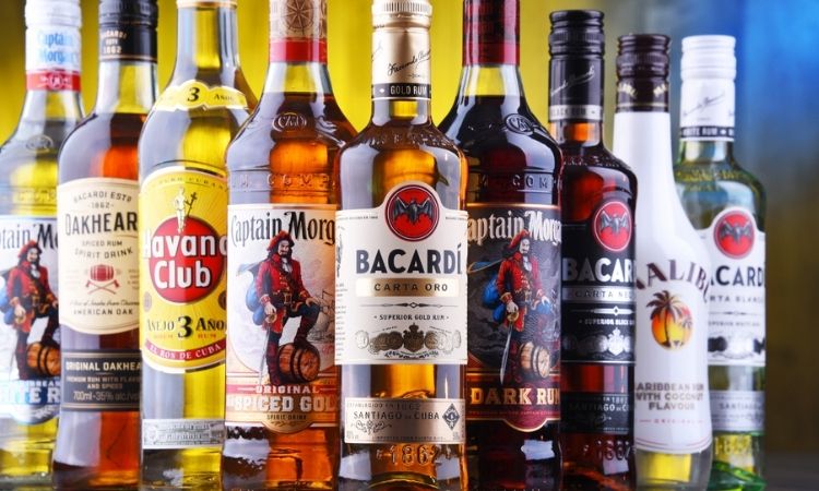 các dòng rượu rum