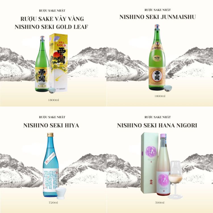 các dòng rượu sake
