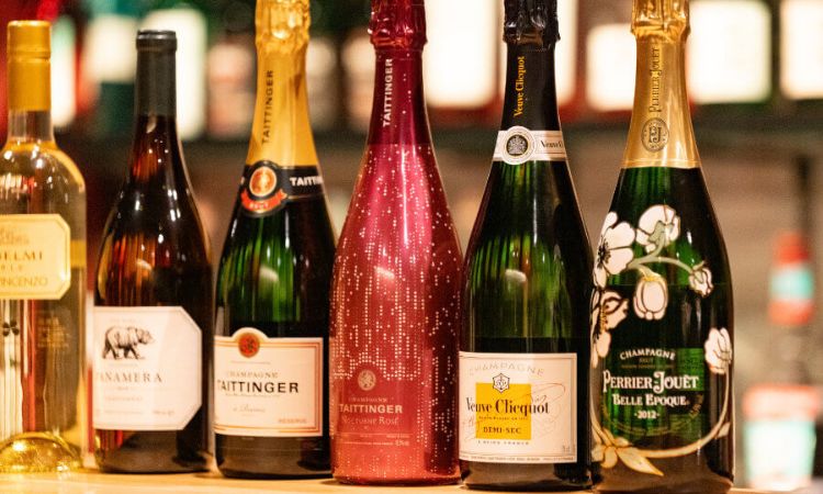 các dòng rượu vang champagne bán tết