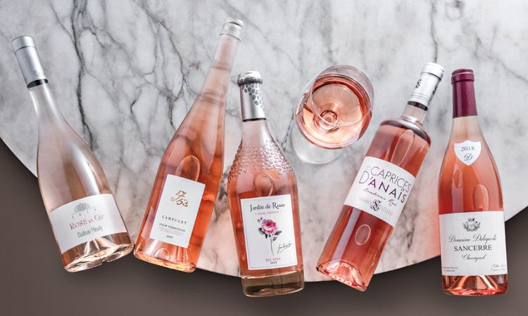 các dòng rượu vang hồng bán tết