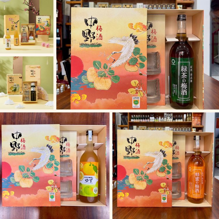 các mẫu hộp quà rượu mơ