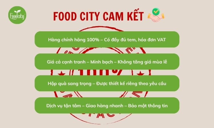 cam kết của food city