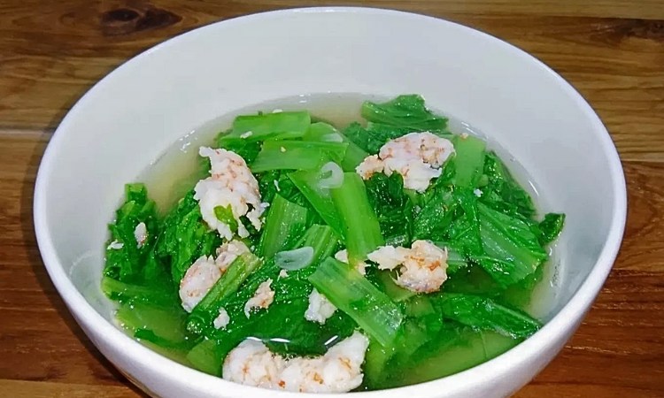 canh cải bẹ xanh