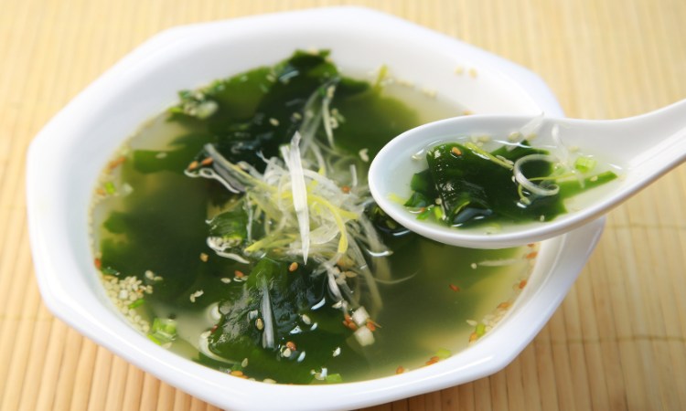 canh rong biển