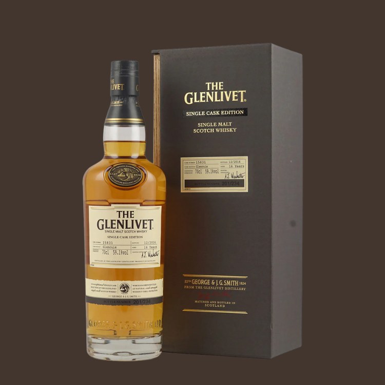 chai rượu the glenlivet 26yo