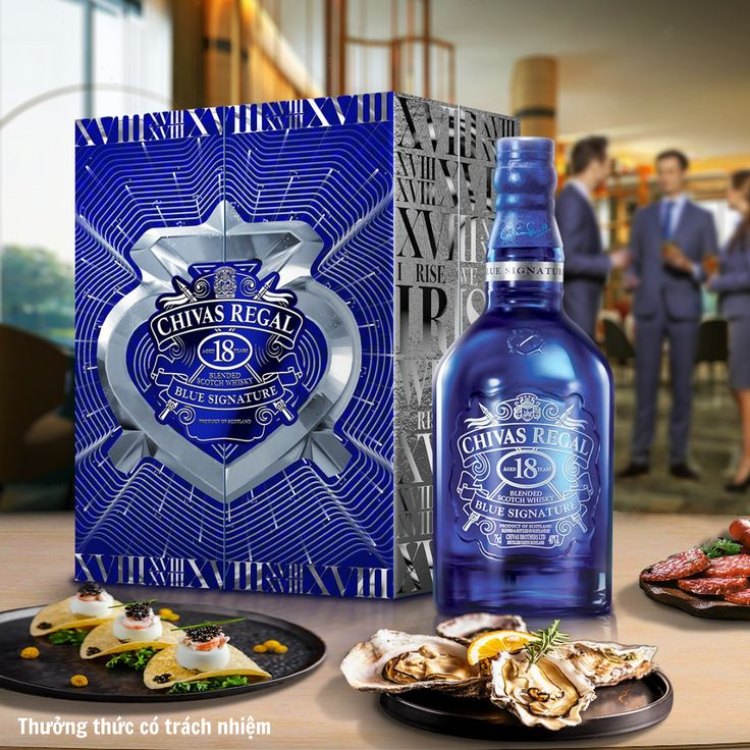 chivas 18 blue