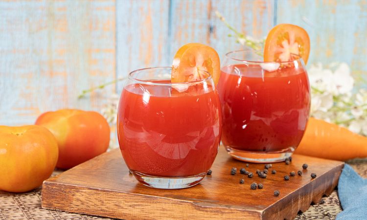 cocktail ép cà chua