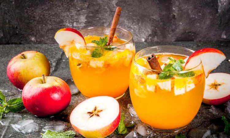 cocktail ép táo