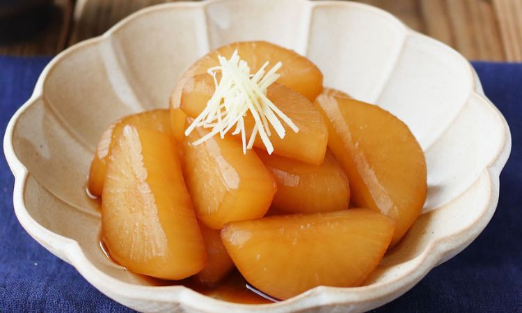 củ cải hầm