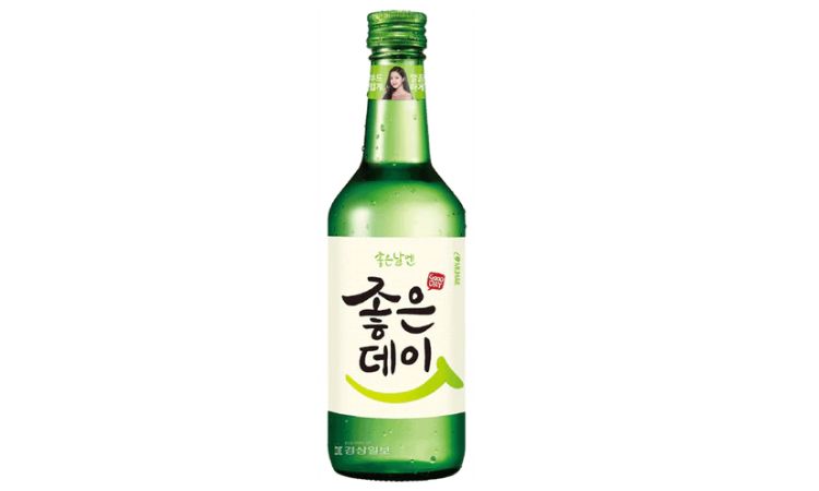 dòng rượu soju good day