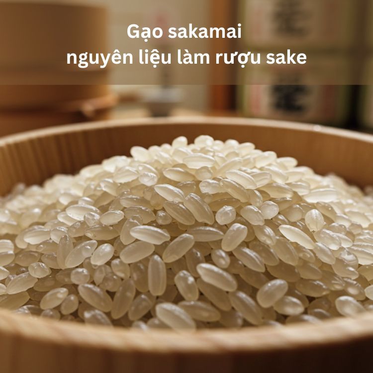 gạo làm rượu sake