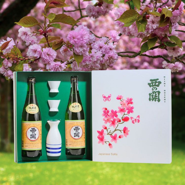 hộp quà junmaishu hoa anh đào