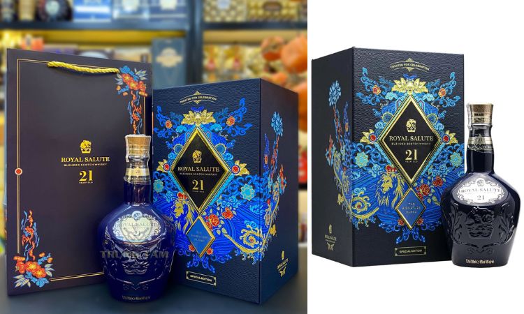 hộp quà rượu biếu sếp chivas 21
