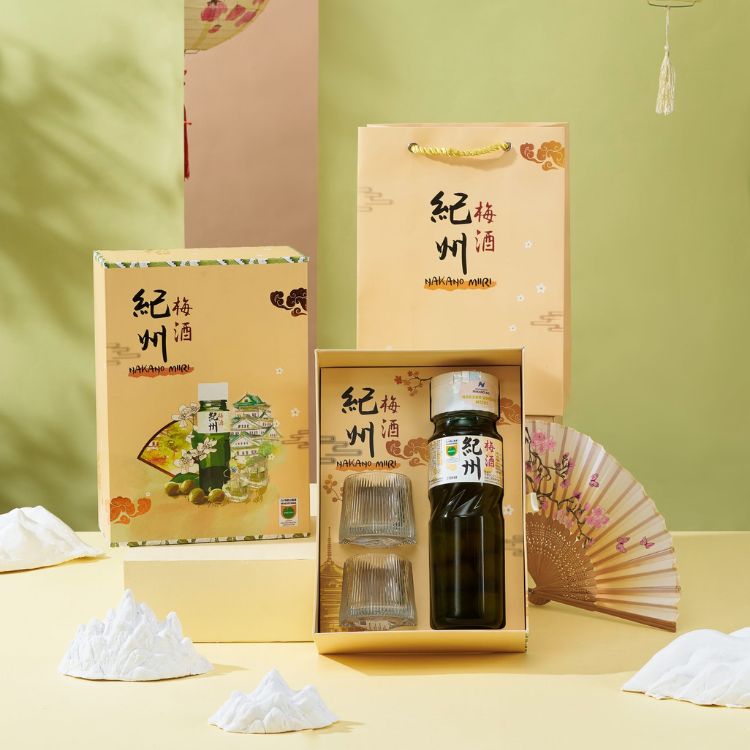 hộp quà rượu mơ kishu miiri