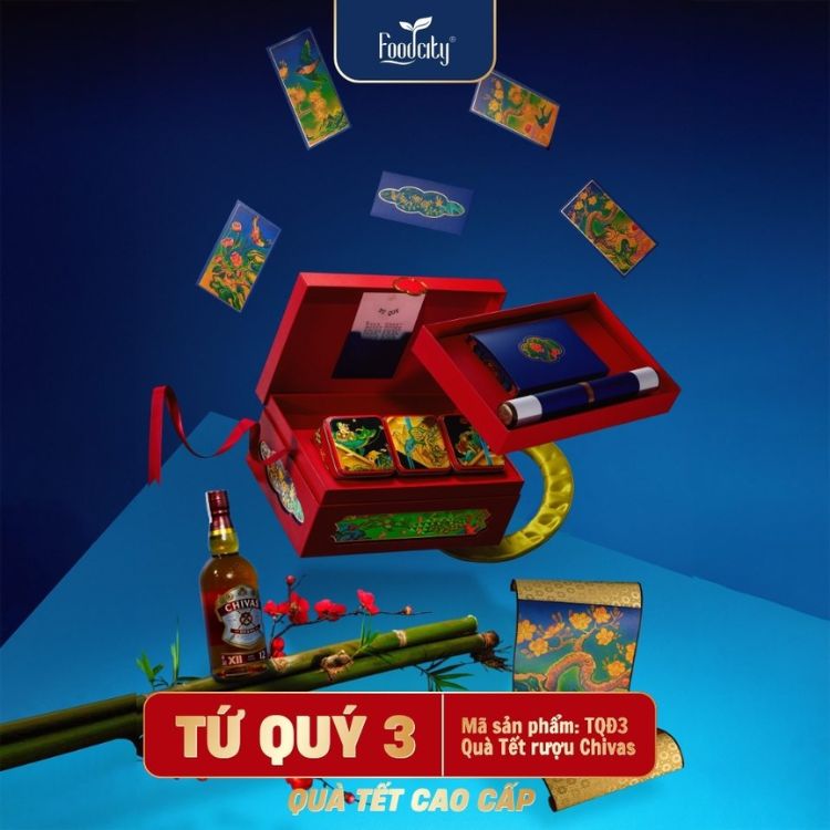 hộp quà rượu tặng tết tứ quý