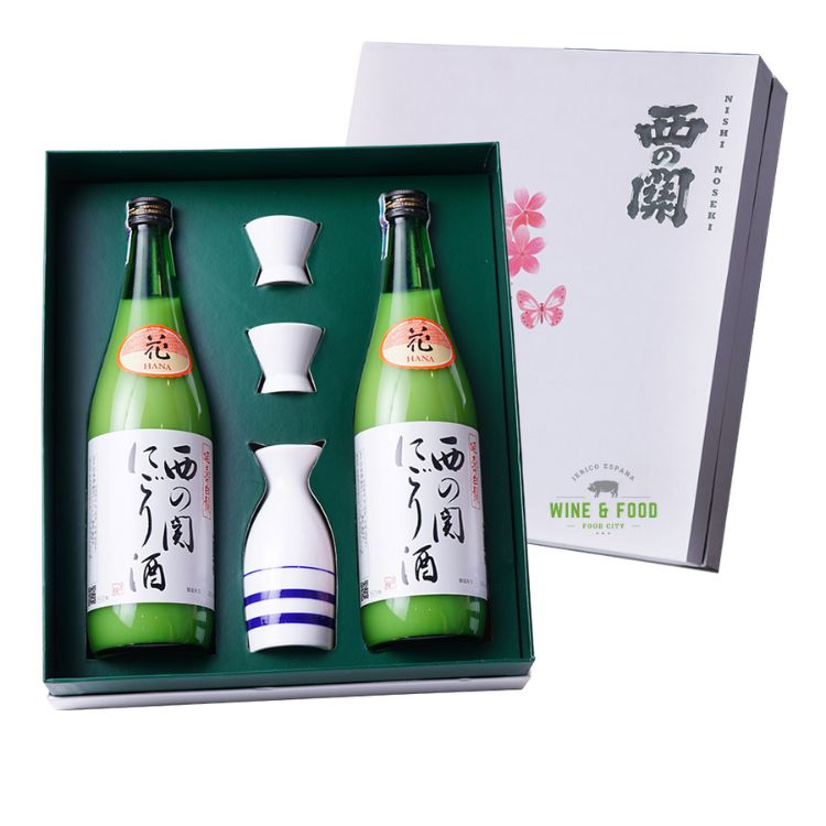 hộp quà sake nishino seki nigori