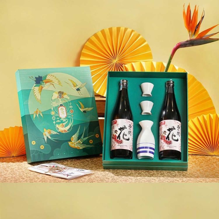 hộp quà sake việt nhật tại food city