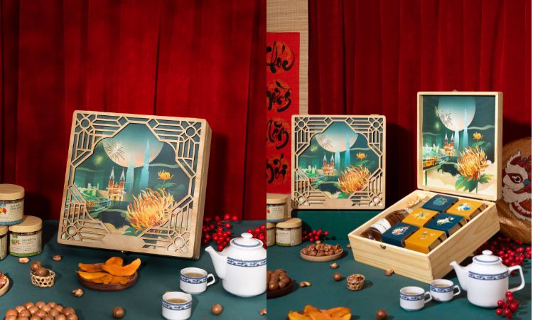 hộp quà tết 2026 vạn sắc xuân