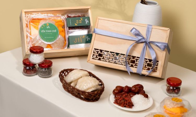 hộp quà yến sào