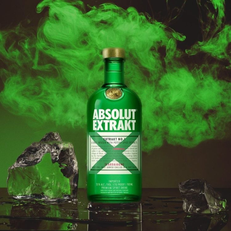hương vị absolut extrakt