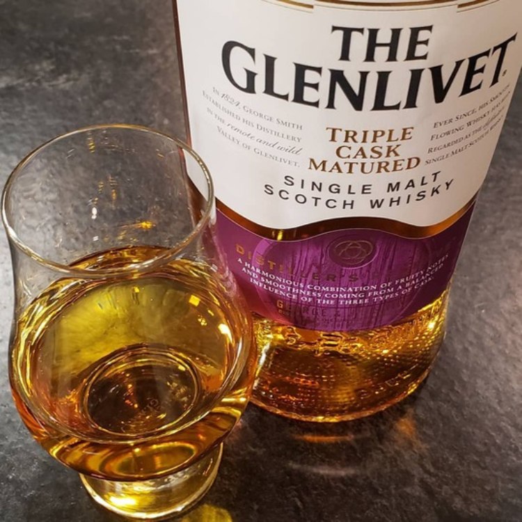hương vị rượu glenlivet captain
