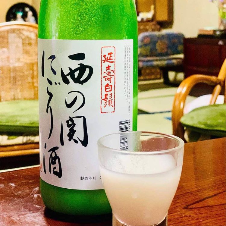 hương vị rượu sake nishino seki nigori