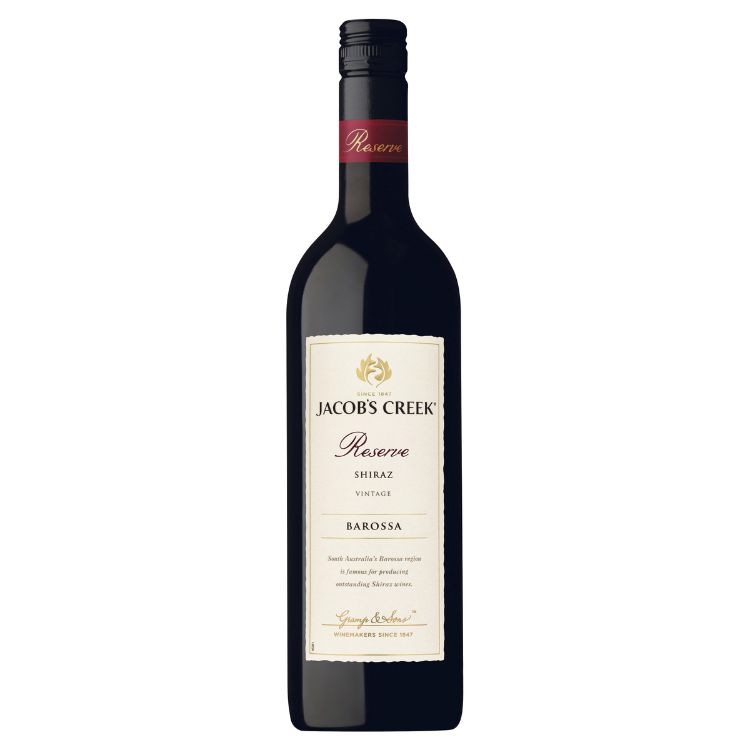jacob creek reserve shiraz