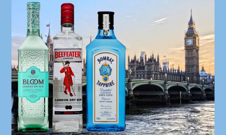 london dry gin ra đời
