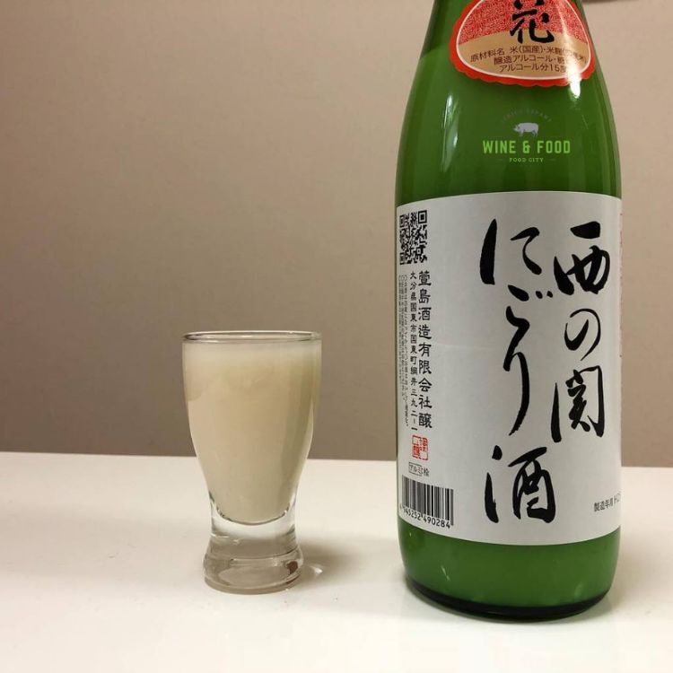 màu sắc rượu sake nigori zake