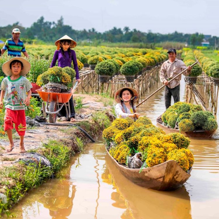 nét đẹp làng hoa sa đéc