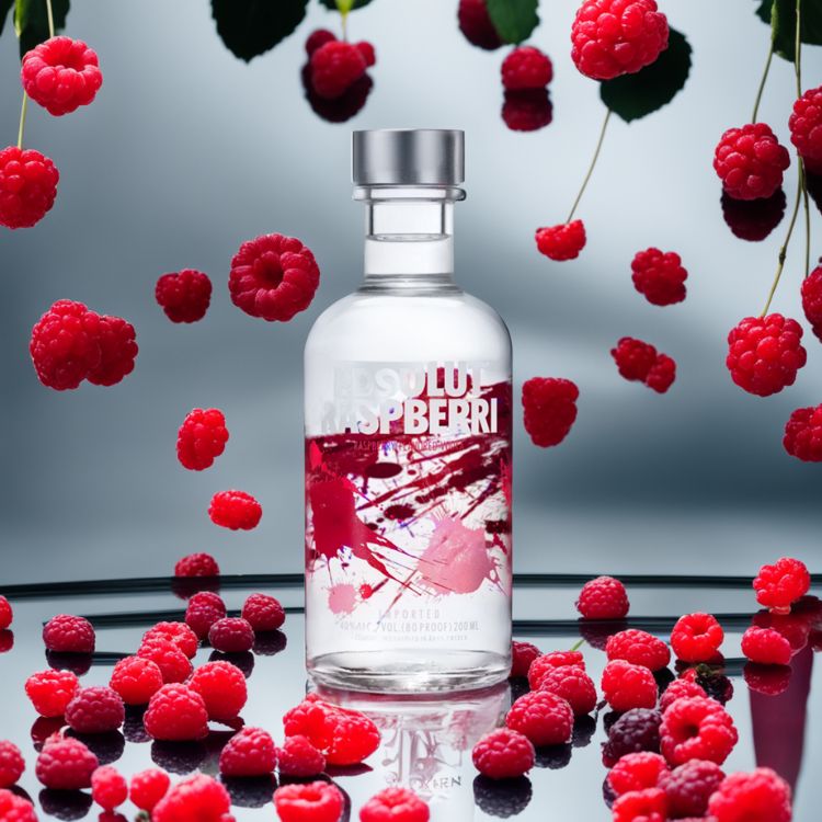 nguyên liệu làm absolut raspberri 