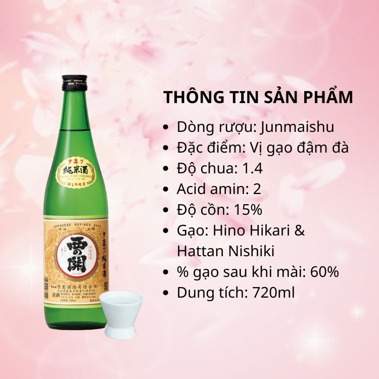 nishino seki junmaishu 700ml