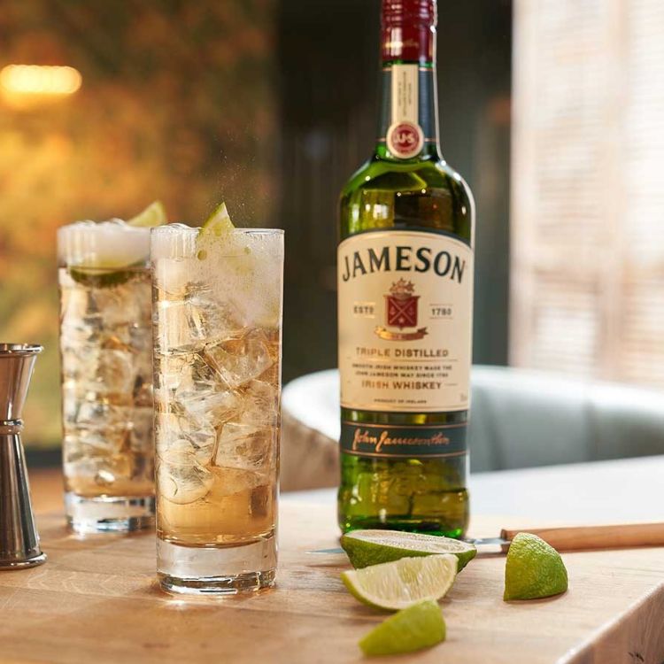 pha chế cocktail jameson irish