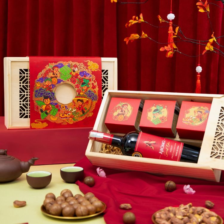 quà tặng rượu vang aromo special merlot